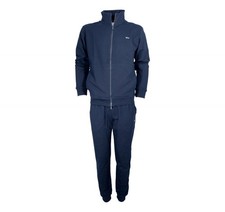 PAUL SHARK Herren Sportanzug aus Baumwolle mit ikonischem Badge 99311012 blau 013