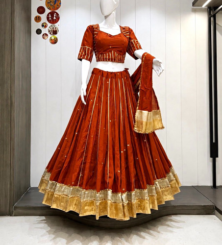 Damen lehenga choli set - lehenga, mit