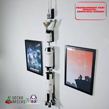 Wandhalterung Halter Stand passend für LEGO® Nasa Saturn V Rakete 92176 vs 21309