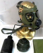 Gasmaske  Trinkflasche  Filter Poppers Gummiartikel  Prepper Fetisch ABC Maske