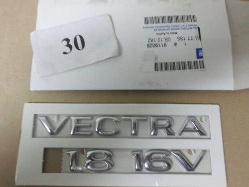 Emblem logo vectra - logo, 1.8