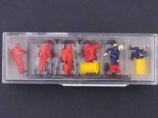 Preiser 10510 Feuerwehrmänner Vollschutzanzug Figuren H0 WIE NEU OVP ST 1702-30