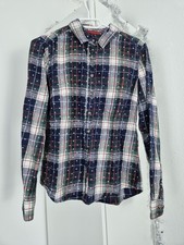 Gepunktetes Karohemd, Dunkel