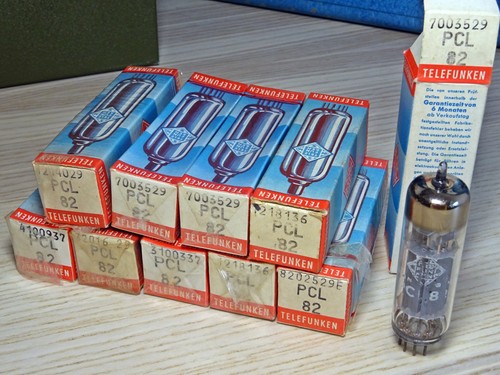 Konvolut 10x röhre telefunken - konvolut,