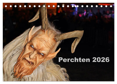 Perchten 2026 tischkalender - perchten, (tischkalender