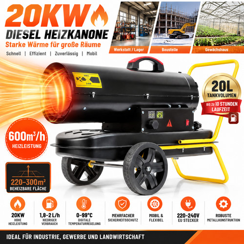 Heizgebläse 20kw mobiler - heizgebläse,