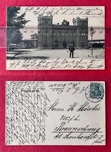 Döbeln 1907 bahnhof - ,