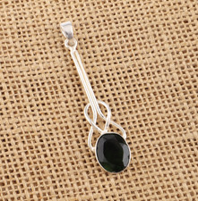 Grüner Turmalin Edelstein 925