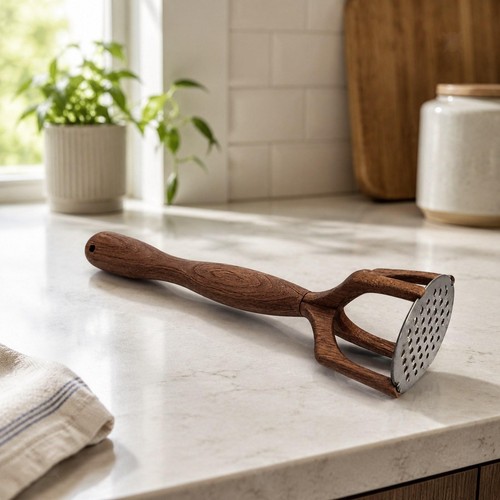 Holz kartoffelstampfer - holz,
