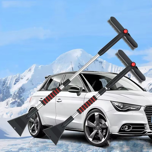 Teleskop eiskratzer mit - teleskop,