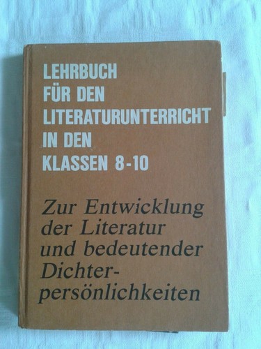 Literaturunterricht klasse - klasse, 8