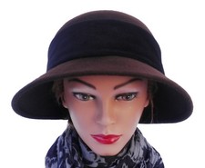 Damen Hut Wollhut braun Schute