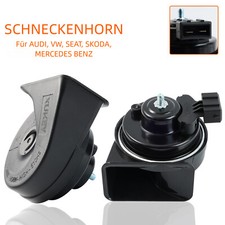 X2 Hupe 12V Auto Signalhorn Fanfare 110-125db Für Audi A4 VW Golf Skoda Seat