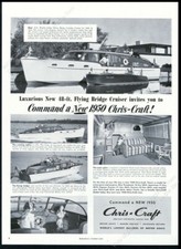 1950 Chris Craft Flying Bridge