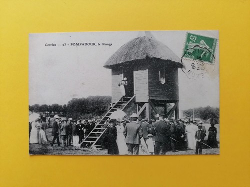 Cpa arnac pompadour 1908 - cpa,