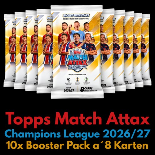 Topps match attax - match, 26/27