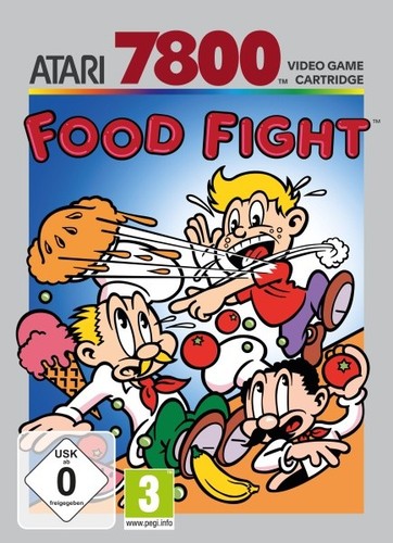 Food fight atari - atari, neu