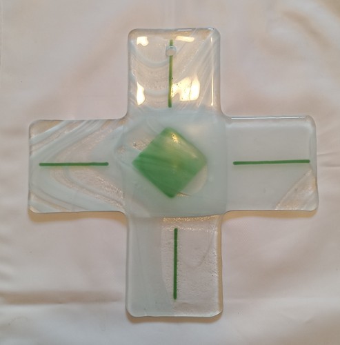Glaskreuz wandkreuz modern - wandkreuz,