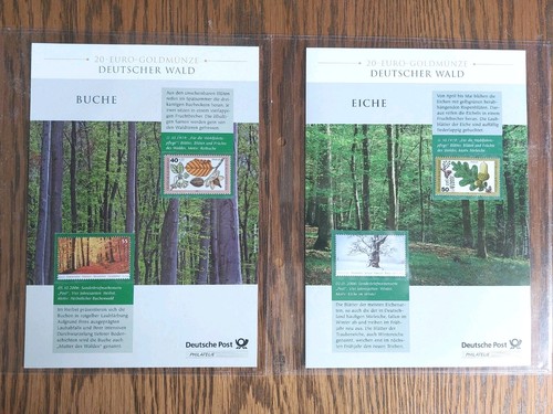 Briefmarken deutscher wald - deutscher, 2