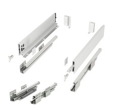 SOTECH Schubladensystem JUNKER SLIM weiß Schubkasten Schublade mit Push to Open