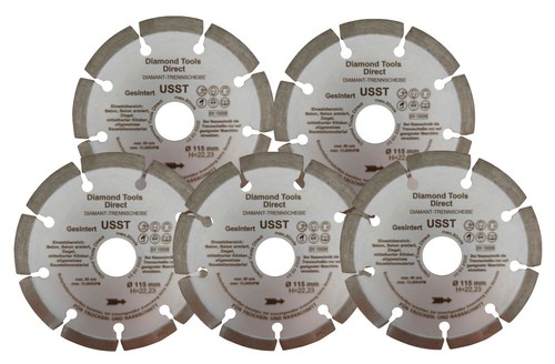 Stück 115 diamantscheibe - 5, mm