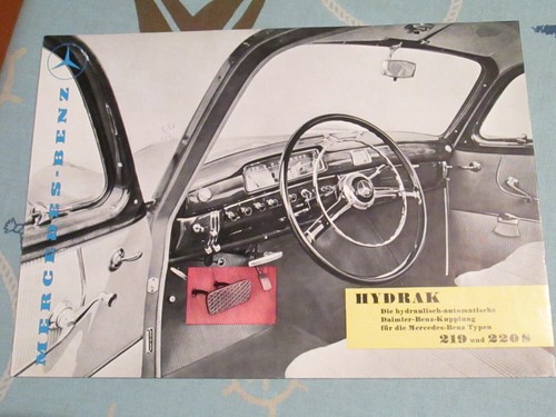 Propekt mercedes benz 219 - propekt, /