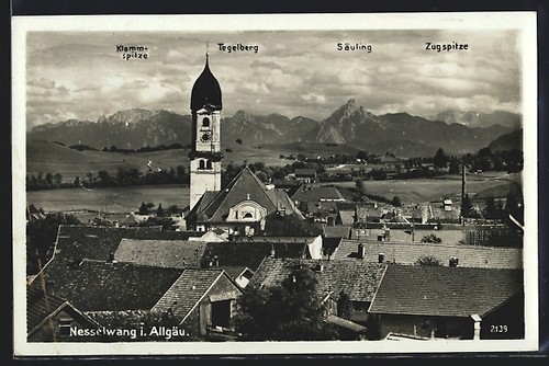 Nesselwang allgäu - ak, i.