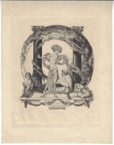 Franz von bayros exlibris - franz,