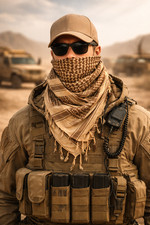 BW US Army SHEMAGH NEU