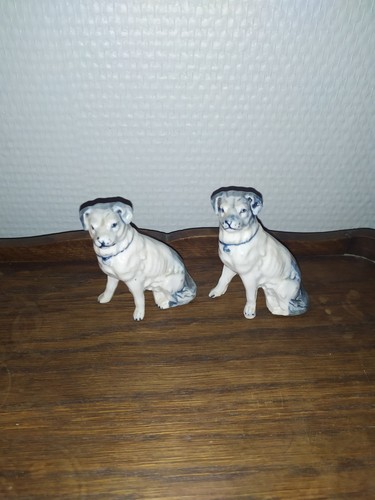 Alter porzellan hund - ,