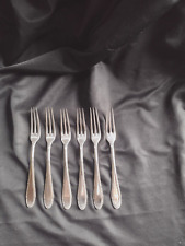 6 Tortengabeln von WMF mit