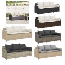 Poly rattan sitzer - rattan, 3-sitzer