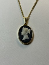 Vintage Kamee Anhänger mit