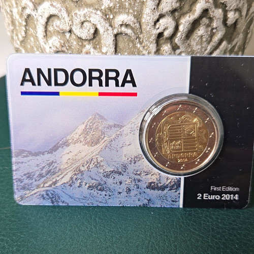 Andorra euro 2014 coincard - andorra,