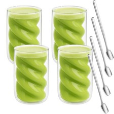 4x Doppelwandige Gläser 230ml