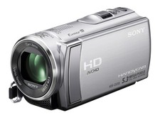 Sony Handycam HDR-CX200E Camcorder silber - Digital HD Video Camera Recorder