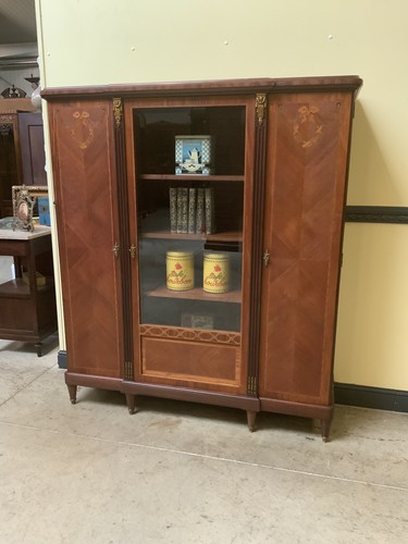Antik bücherschrank - -,