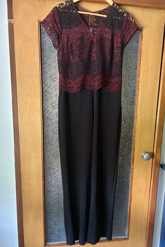 Eleganter schwarzer jumpsuit - jumpsuit, /