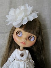 Ooak blythe puppe braune haare - braune,