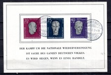 Art.Nr.w200 DDR MiNr.Bl.15 Vollstempel Frankenhain 130.- ME