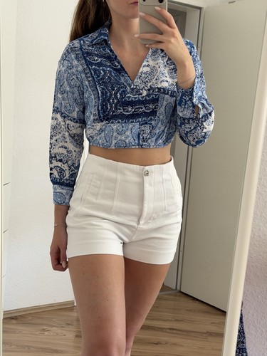 Zara oberteil cropped 36 - oberteil,
