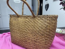 Trachtentasche, Trachtenkorb, Tasche, Korb, Gössl, Blaudruckfutter