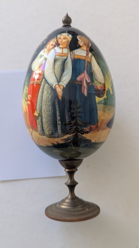 Altes handbemaltes russisches