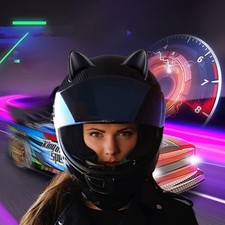 10x Helm Zubehör Katzenohren