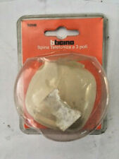 Telefonstecker 3 polig für Wandmontage oder Unterputz Ersatz Telefon