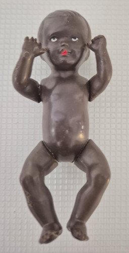 Vintage miniatur babypuppe - vintage,