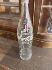 Alte Coca Cola Flasche 70er Jahre / 70ies  1 Liter Glasflasche Coke Bottle