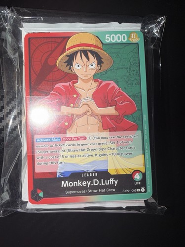 One piece card demo deck - one,