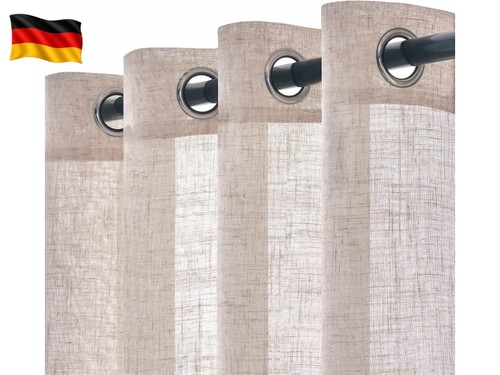 Leinen gardinen vorhänge - gardinen,