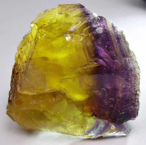 Fluorit zonar bergmännisch - fluorit,